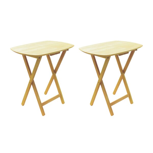 Folding tray table set of 2 new arrivals